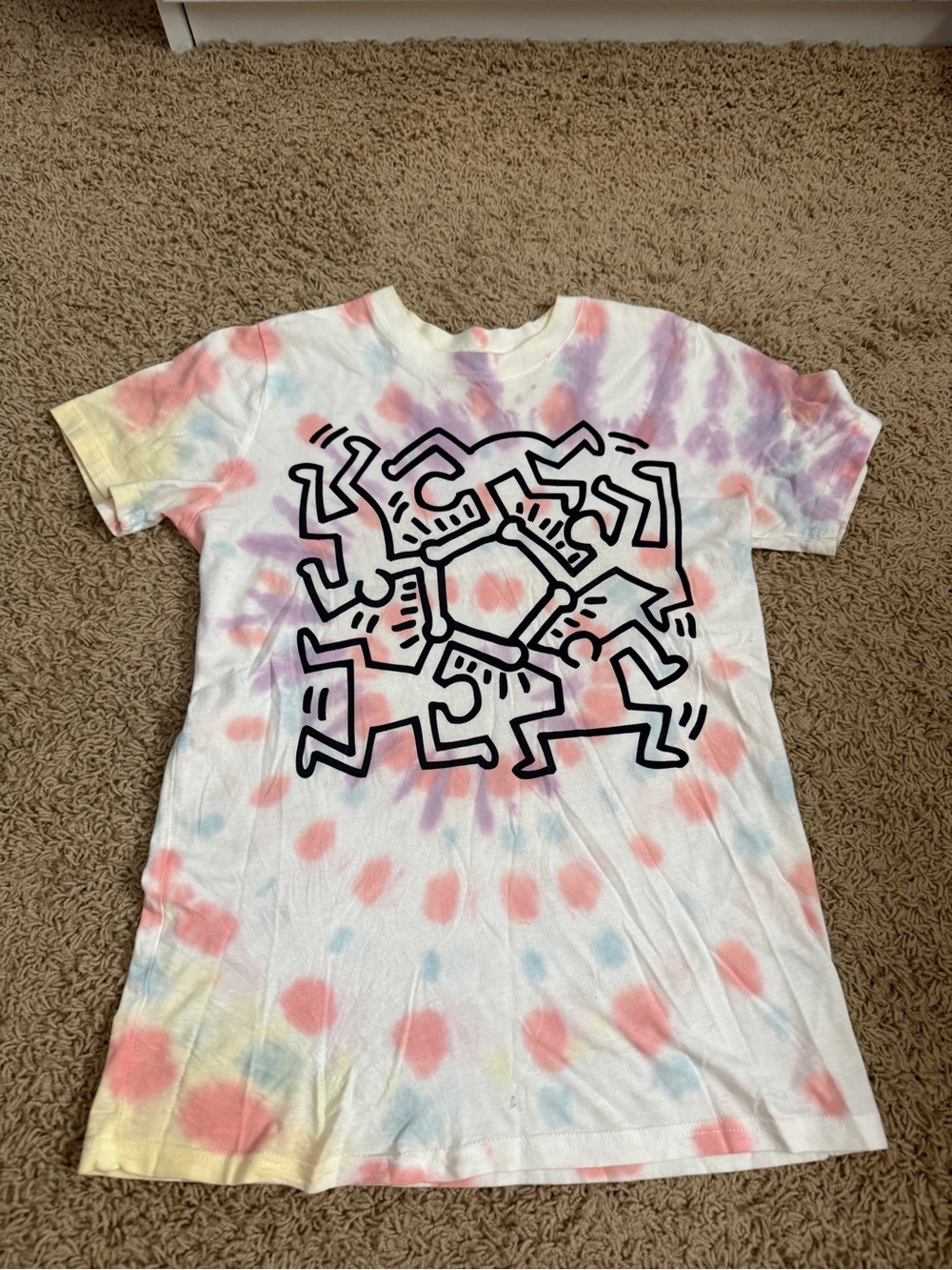 Keith Haring Tie Dye T-shirt XS
